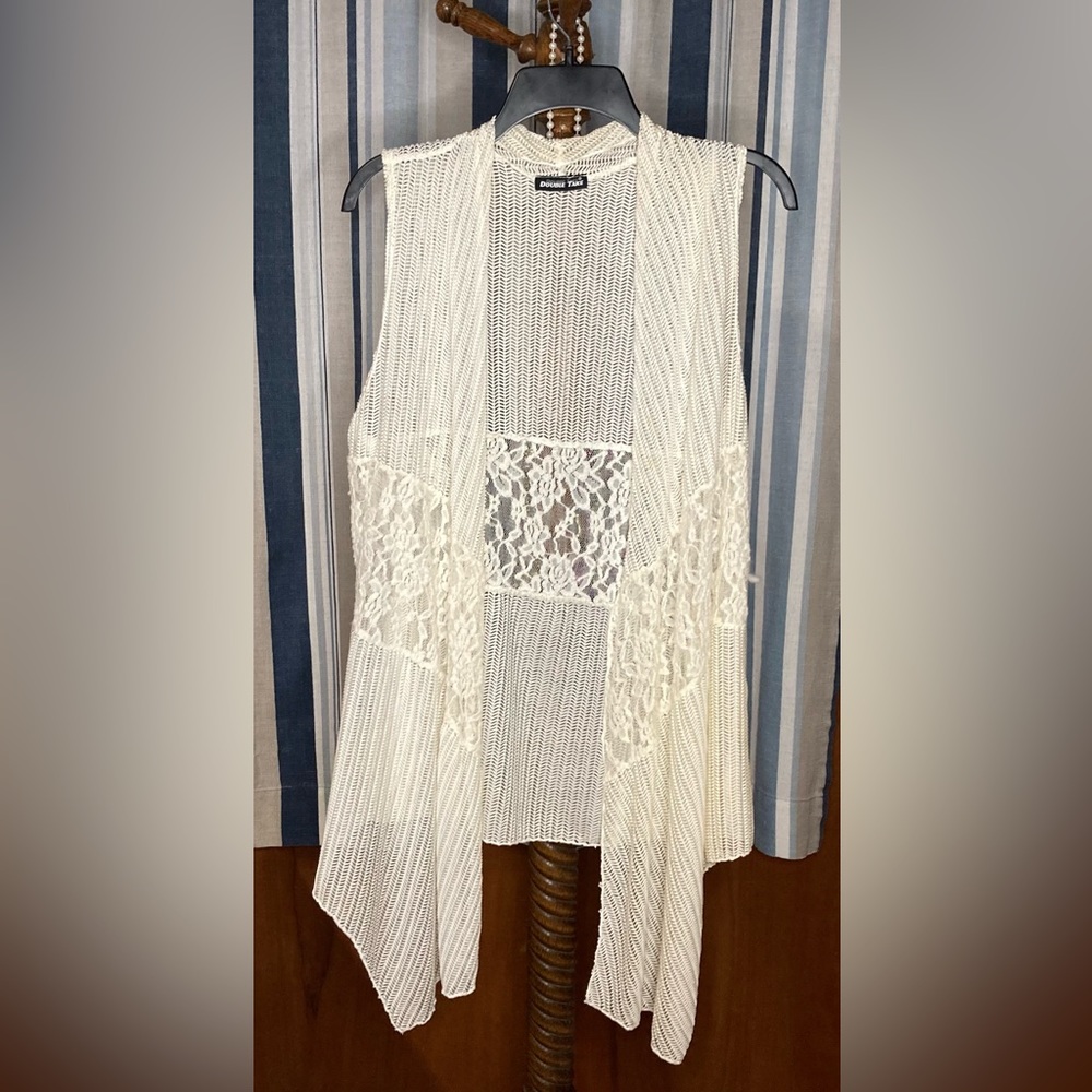 Women’s White Cardigan